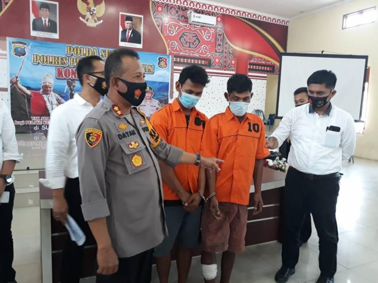Eksekutor Pembunuhan Pensiunan TNI AD, di Tembak Polres Pelabuhan Belawan