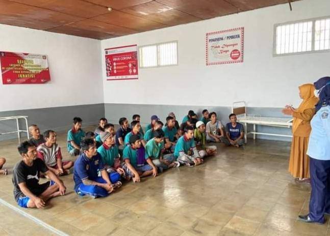 Lapas Kelas IIB Padangsidimpuan Kanwil Kemenkumham Sumut dan SKB Kota Padangsidimpuan Gelar Sosialisasi Pelaksanaan Kelompok Belajar Paket A,B dan C