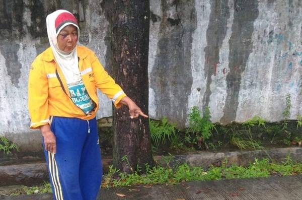 Miris !  Penyapu Jalan Pun Jadi Korban Begal di Medan,  Honda Beat Raib