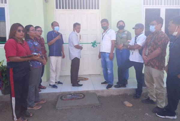 TPL Serahkan Bangunan Kantor Desa Kepada Kades Banjar Ganjang