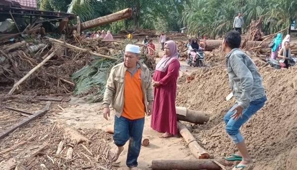 Pemkab Padang Lawas Tetapkan Status Tanggap Darurat Bencana Banjir Bandang