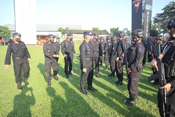 Dansat Brimob Polda Sumut Minta Jajaran Kedepankan Sikap Humanis