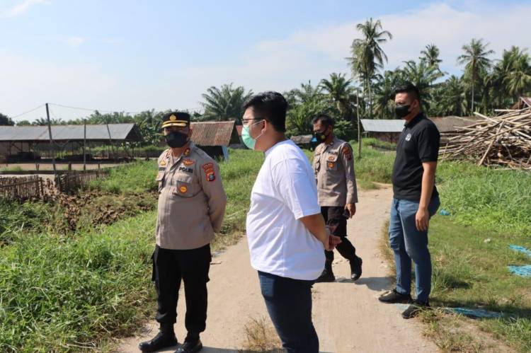 Ingatkan Prokes Dan Vaksinasi, Kapolres Serdang Bedagai Anjangsana Bertemu Warga