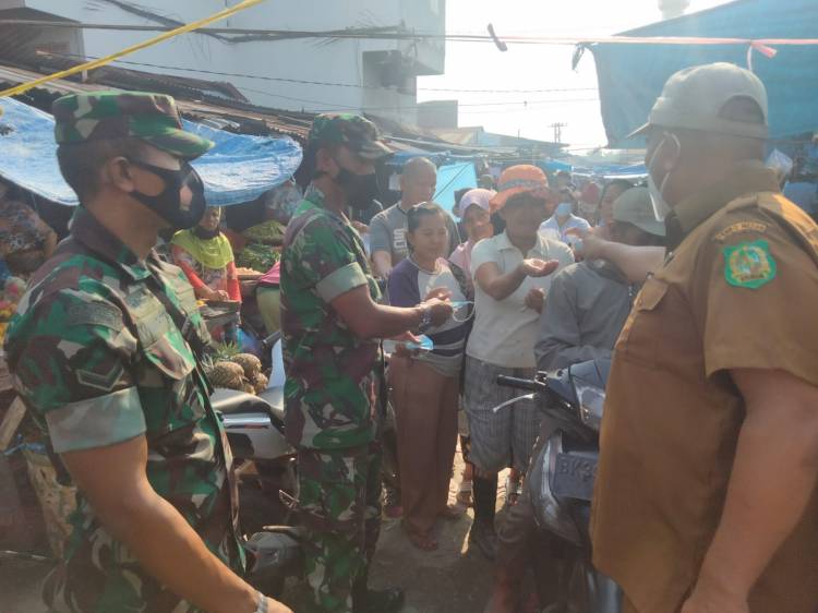 Penerapan Prokes Fokus Utama Kegiatan Bulan Bakti Praja Wibawa Di Medan Labuhan