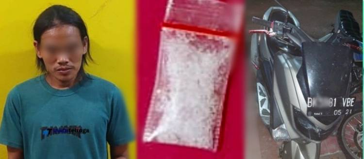 Kerap Jual Narkotika Secara Eceran Sugi Akhirnya Digelandang Ke Sel