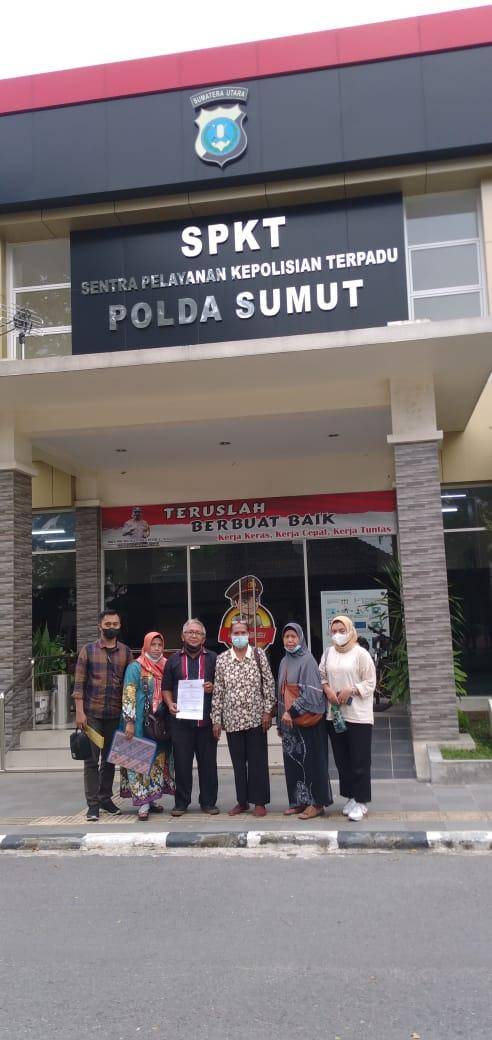 Masidi Laporkan Direktur PTPN II Ke Polda Sumut