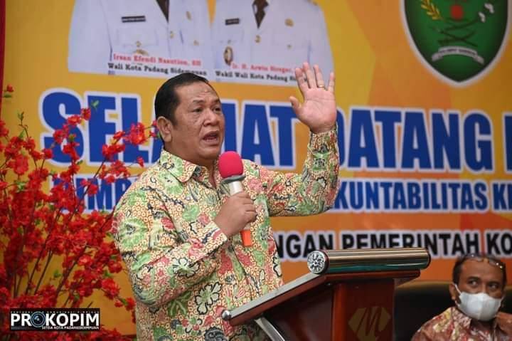 Walikota Padang Sidempuan Buka Acara Bimtek AKIP