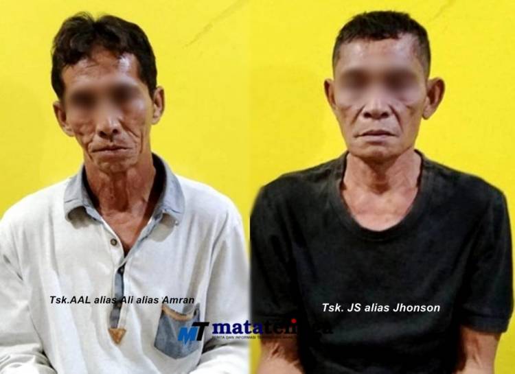 Pria Paruh Baya Pedagang Ganja Digelandang Ke Sel Tahanan