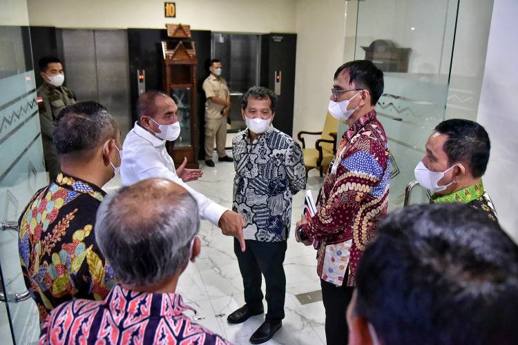 Edy Rahmayadi Sambut Baik Perhatian  BPK Sumut Terhadap Transaksi Keuangan Pemprov