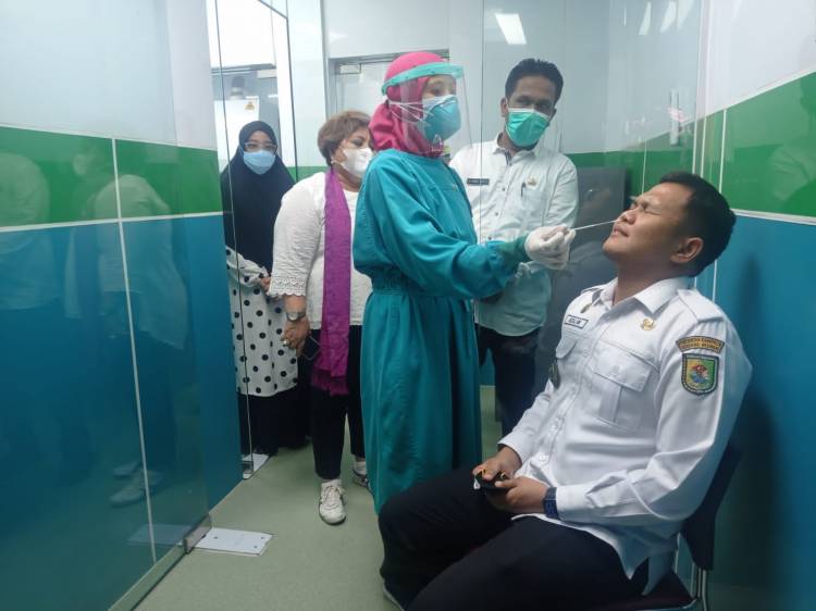 Pemkab Sergai Miliki Laboratorium PCR Yang Merupakan Metode Pemeriksaan Virus SARS Co-2