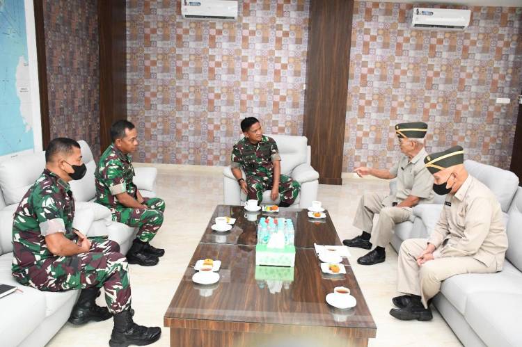 Mayjen TNI Hassanudin Terima Audiensi PPAD Sumut di Makodam I/BB