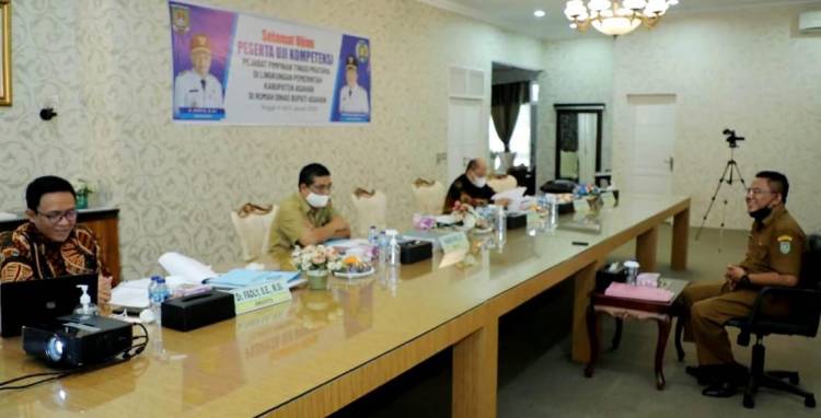 14 Pejabat Pimpinan Tinggi Pratama Ikuti Uji Kompetensi Untuk Raih Kursi Jabatan