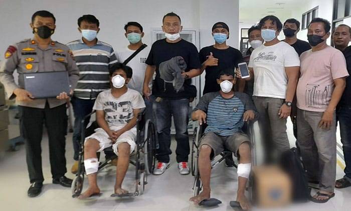 Polisi Tembak Dua Perampok Resedivis di Belawan