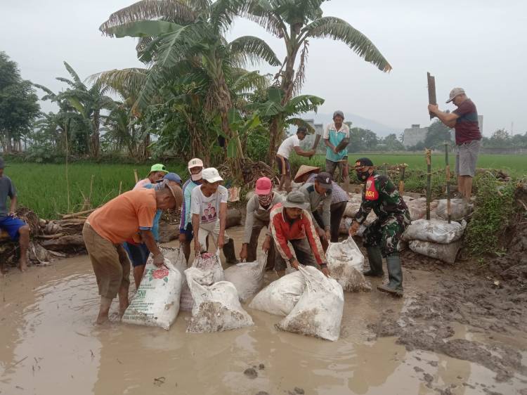 Koramil 4242-07/Gdr Sukseskan Petani Dukung Swasembada Pangan