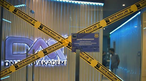 Dianggap Membangkang,  Kemendag Segel Kembali PT DNA Pro Akademik