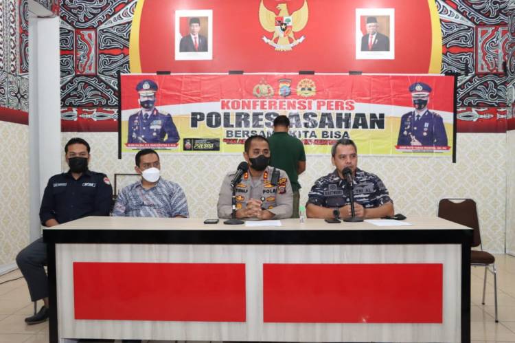 Kapolres Asahan : Nahkoda Kapal Pembawa 52 PMI Ilegal ke Malaysia Mendapat Upah Rp 5.000.000