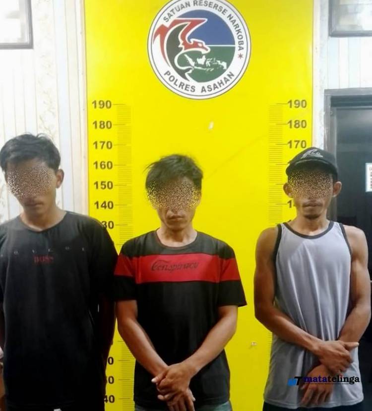 Sedang Menikmati Asap Sabhu Didalam Gudang Walet Tiga Pria Diamankan