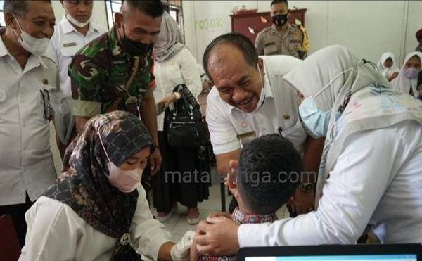 Wabup Asahan Berharap Insan Pers Beritakan Pentingnya Vaksin untuk Anak