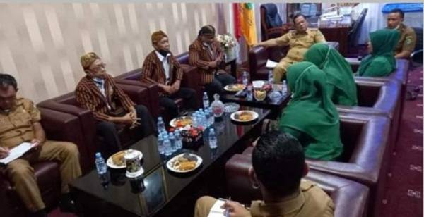 Irsan Terima Audiensi Pujakesuma Padangsidimpuan