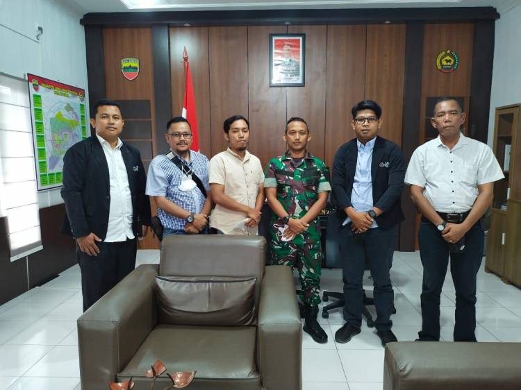 Gelar Pertemuan, JMSI Inhil Siap Bersinergi dengan Kodim 0314/Inhil
