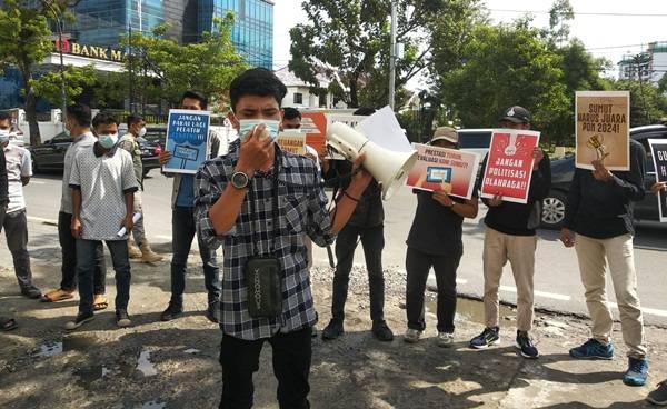 Demo Kantor Gubsu, MAPOR Sumut Minta Edy Fokus Pelaksanaan PON XXI
