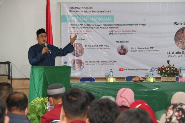 Pemko Medan Apresiasi Seminar Nasional FP UISU, Ini Harapan Wakil Wali Kota Medan