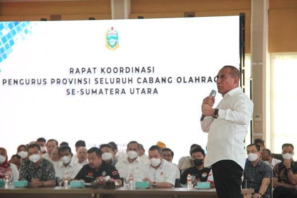 Edy Rahmayadi Dorong Seluruh Pengprov Cabor Lebih Giat Mencari Talenta
