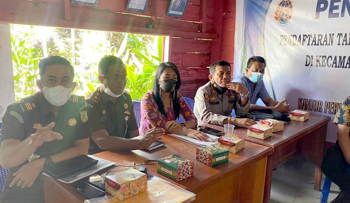 Kejari Taput dan BPN Taput Sosialisasi PTSL di Kecamatan Siborongborong