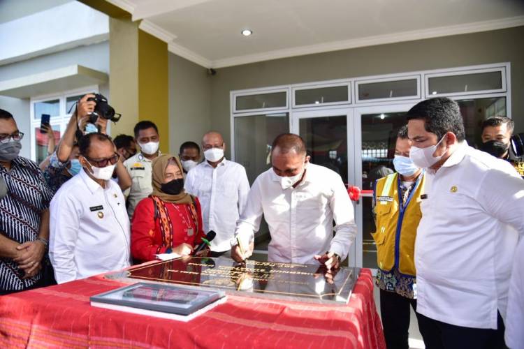 Edy Rahmayadi Resmikan Rumah Susun KEK Sei Mangkei, ini Harapan Gubsu