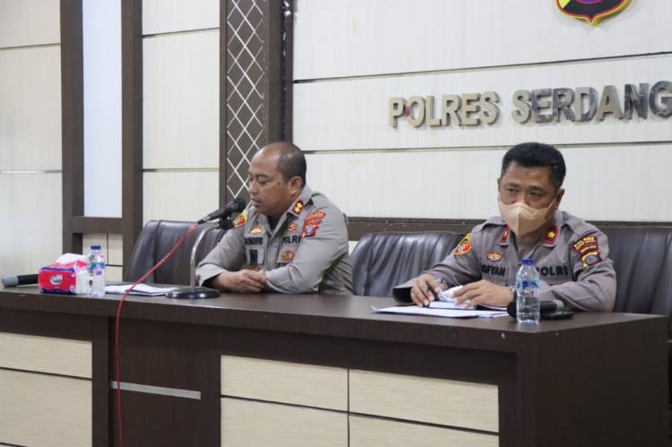 Kapolres Serdang Bedagai Ingatkan Anggota Jangan Pamer Kemewahan