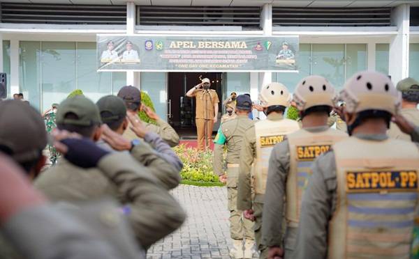 Bobby Minta Satpol PP Kedepankan Sikap Humanis Berdedikasi Disiplin dan Tegas