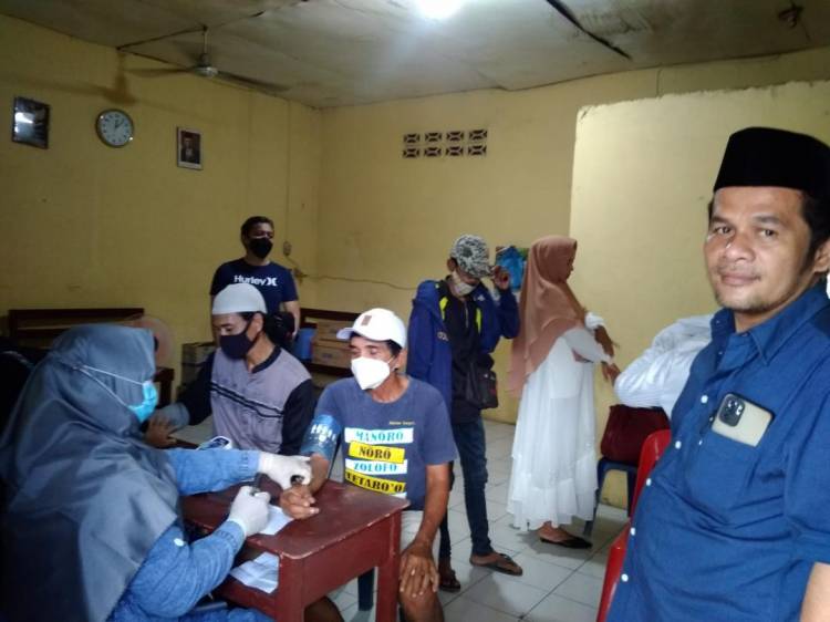 Kejar Target Pemerintah Pusat, Muspika Kecamatan Patumbak Genjot Vaksinasi