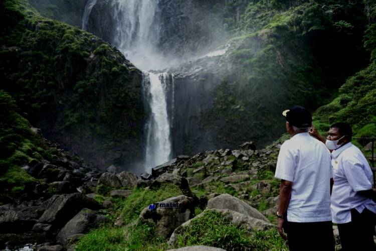 Air Terjun Ponot Memiliki Keindahan Alam, Bupati Memberikan Perhatian Khusus