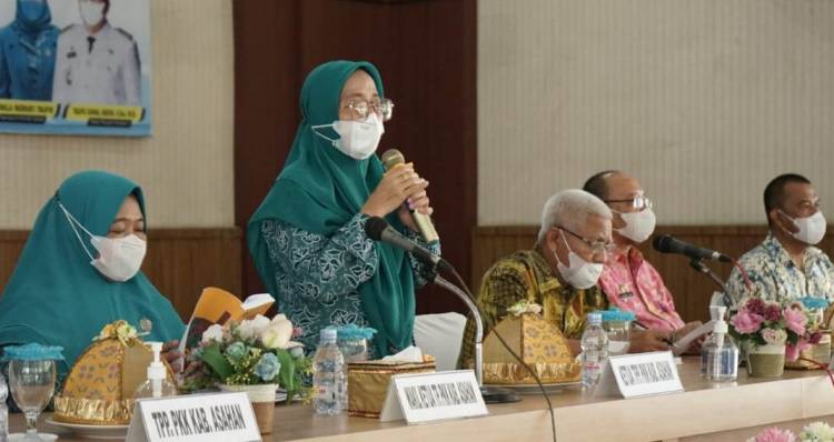 Jadikan Rakornis TP.PKK Untuk Mengevaluasi Kegiatan Yang Telah Dilaksanakan.