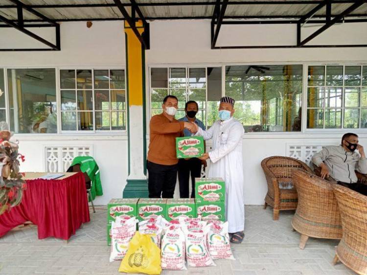 Jalin Sinergitas, Polsek Tanah Jawa Kunjungi Pesantren Tahfis Al-Qur&rsquo;an dan Hadist Al-Faiz
