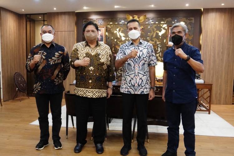 Temui Menko Airlangga, Wagub  Musa Rajekshah Perjuangkan DBH Sawit