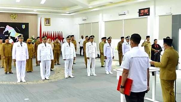 Dinyatakan Kompeten 24 Pejabat Dilantik Bupati Batu Bara, Berikut Daftar Nama dan Jabatannya