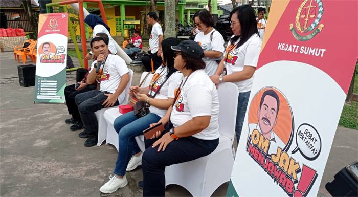 Kejati Sumut Gelar "Sobat Bertanya Om Jak Menjawab" Dibanjiri Banyak Pertanyaan