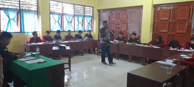 Ketum PASU Ceramah Advokasi Pada Pelatihan Orasi PK IMM Faperta UMSU