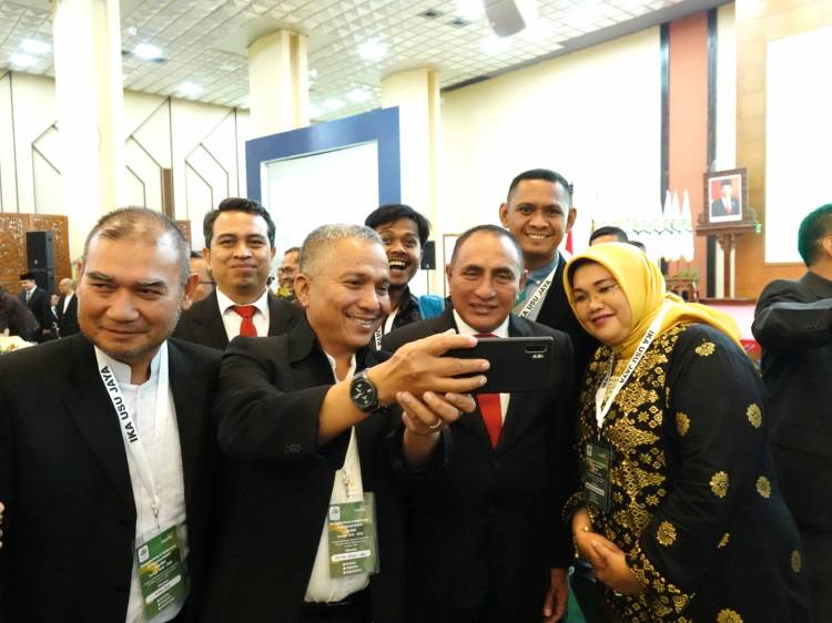 Gubernur Edy Rahmayadi Ingatkan IKA USU untuk Membangun Kampung Halaman