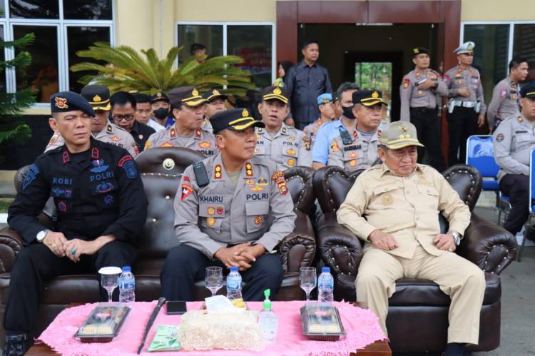 Polres Pali Polda Sumsel gelar penanggulangan Karhutla