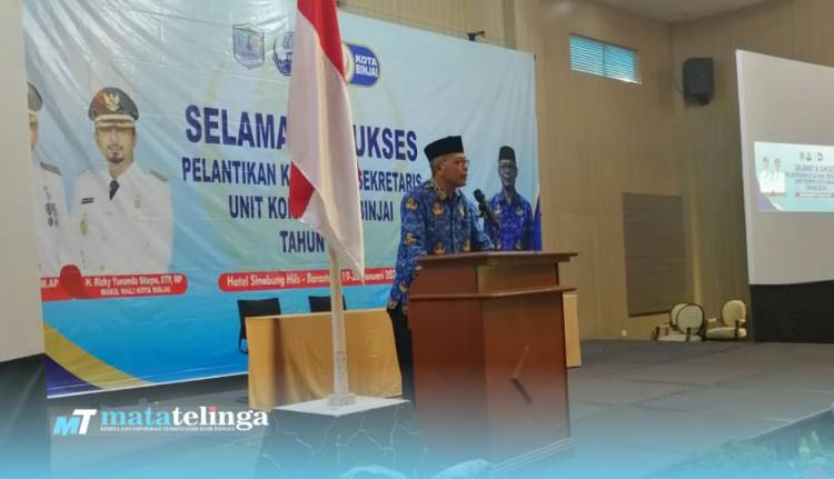 Pengurus Unit Korpri Binjai Resmi Dilantik, Drs.Eka Edi : Jaga Netralitas Selaku ASN