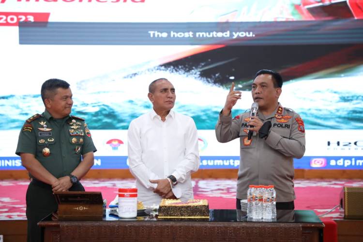Siapkan Commander Center Kapolda Sumut Nyatakan Persiapan F1H2O Danau Toba