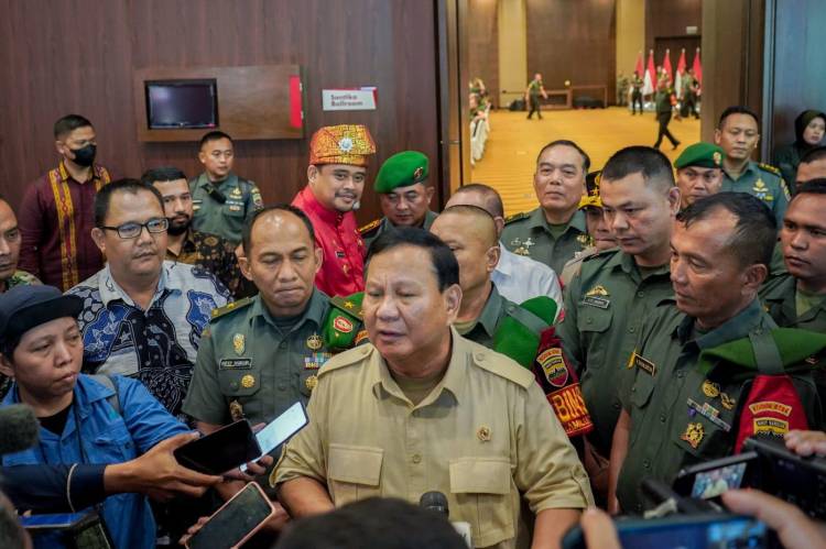 Bobby Nasution Harap Kehadiran Menhan Prabowo Jadi Penyemangat Babinsa
