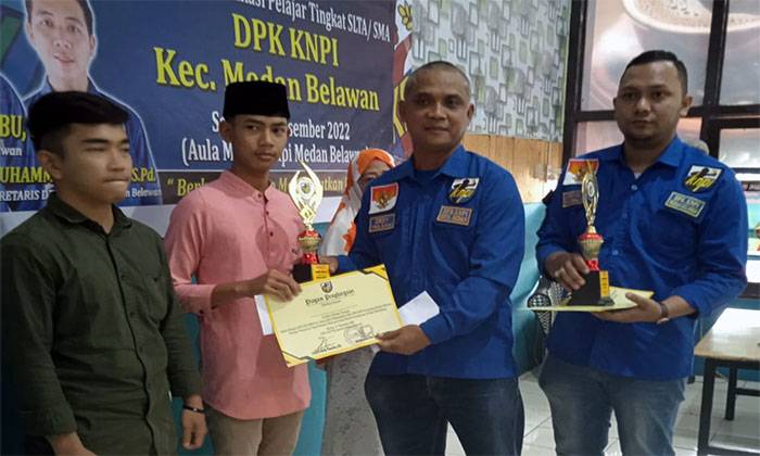 Sambut Akhir Tahun, KNPI Belawan Gelar Gebyar Pemuda