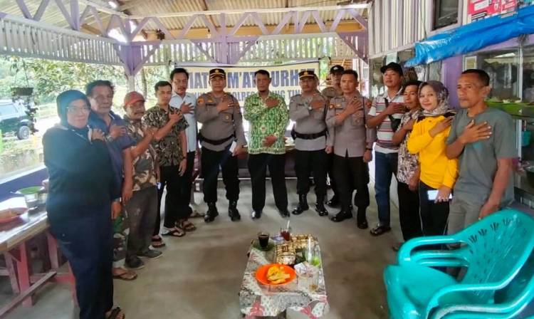Tingkatkan Khamtibmas  Waka Polres Tebing Tinggi Minta Pos Siskamling Diaktifkan