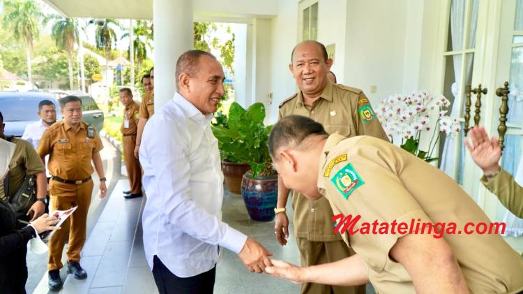 Syah Afandin Undang Gubsu Edy Rahmayadi Untuk  Hadir Pada  Puncak HUT Langkat ke-273