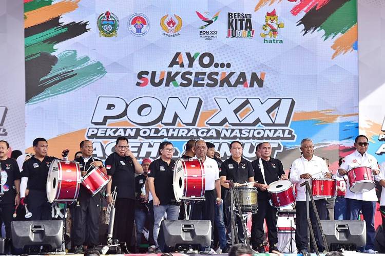 Menpora Launching PON XXI/2024 Aceh-Sumut, Edy Rahmayadi Ajak Seluruh Rakyat Sumut Jadi Tuan Rumah yang Baik