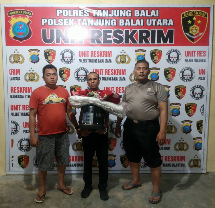 Pembobol Rumah Dibekuk Polsek Tanjung Balai Utara