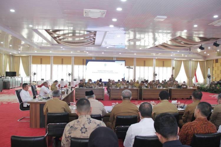 Rapat Kerja Pertama 2023, Edy Rahmayadi Minta OPD Kebut Target RPJMD